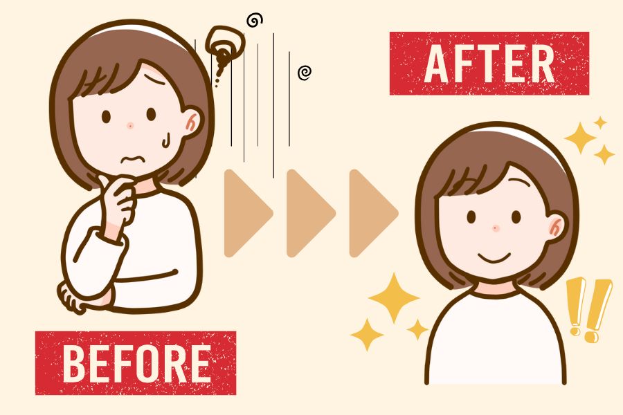 alt="キャリアコーチングでの変化の画像"