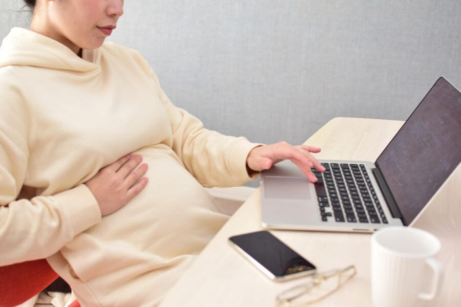 alt="妊娠中でも無理なく働ける環境"